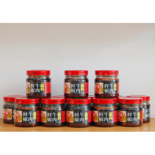 Fresh pepper beef sauce 200g